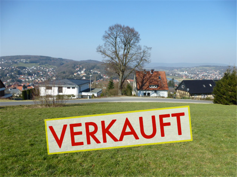 VERKAUFT - Großes Grundstück in Vlotho - Winterberg