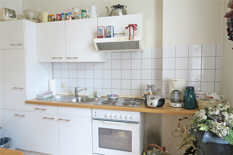 SINGLEWOHNUNG Helle 2 Zimmer-Wohnung mit Balkon, Einbauküche und  Pkw-Stellplatz in Bad Oeynhausen-Zentrum 