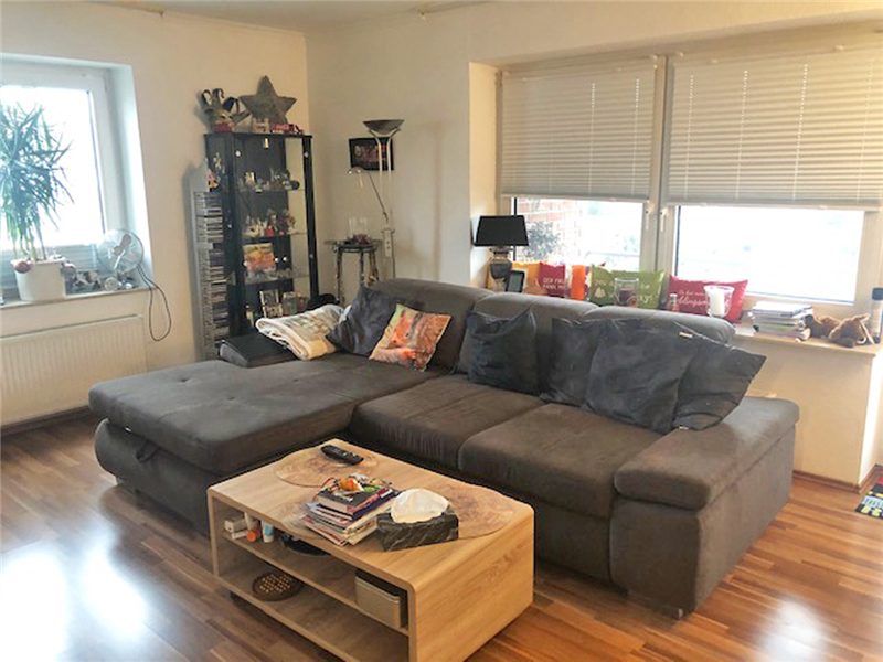 Helle 2 Zimmer-Erdgeschoss-Wohnung mit Balkon und Tiefgaragenstellplatz 