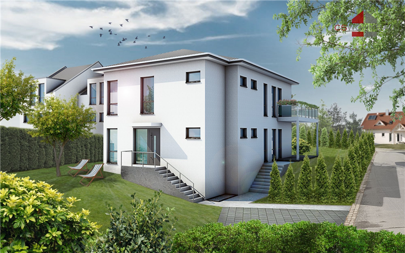 Exklusive, Neubau-Wohnung mit 3 Zimmern und Garten/Terrasse mit herrlichem Ausblick 
